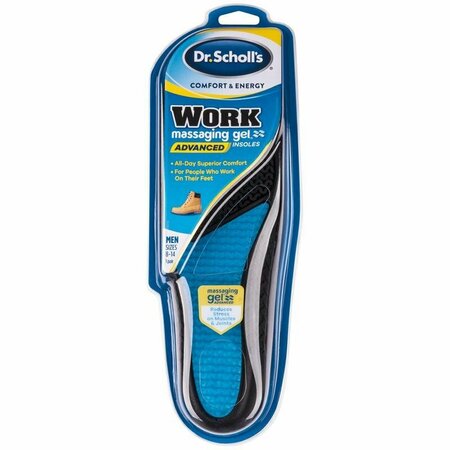 DR SCHOLLS INSOLES WRK MEN 8-14 1PR 888853590622